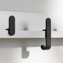 Thut  Garderobe 125 L: 58 cm, Aluminium eloxiert