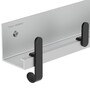 Thut  Garderobe 125 L: 58 cm, Aluminium eloxiert