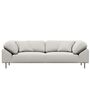 Woud 2.5-Sitzer Sofa Collar von Woud Off white - Barnum 24