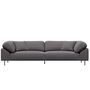 Woud 3-Sitzer Sofa Collar von Woud Brown bouclé - Barnum 11