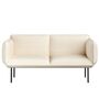 Woud 2-Sitzer Sofa Nakki von Woud Off White 0200 - Ecriture