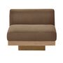 Serax  Bench 1-Seat Outdoor von Serax Camel
