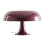Artemide Tischleuchte Nesso von Artemide   Rubinrot