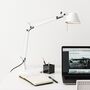 Artemide Tolomeo Micro mit Fuss von Artemide Glänzendes Weiss-2