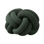 Design House Stockholm Furniture Cushion Knot von Design House Stockholm Forest Green, Decor cushion