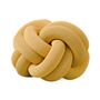 Design House Stockholm Furniture Cushion Knot von Design House Stockholm Yellow, Decor cushion