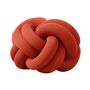 Design House Stockholm Furniture Cushion Knot von Design House Stockholm Orange Red, Decor cushion