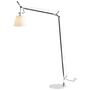 Artemide Stehleuchte Tolomeo Basculante Leselampe von Artemide  Pergamentpapier