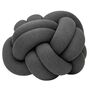 Design House Stockholm Furniture Cushion Pouf Knot von Design House Stockholm Grey
