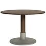 Design House Stockholm Furniture Tisch Tock von Design House Stockholm Dunkle Eiche, Rund