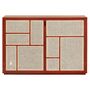 Design House Stockholm Furniture Sideboard Air von Design House Stockholm Red