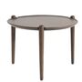 Design House Stockholm Furniture Couchtisch Aria von Design House Stockholm Ø: 50 cm, Dunkle Eiche