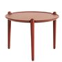 Design House Stockholm Furniture Couchtisch Aria von Design House Stockholm Ø: 50 cm, Red