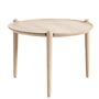 Design House Stockholm Furniture Couchtisch Aria von Design House Stockholm Ø: 50 cm, Helle Eiche