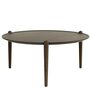 Design House Stockholm Furniture Couchtisch Aria Ø 90 cm von Design House Stockholm H: 42.5 cm, Dunkle Eiche
