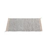 Muuto Teppich 'Ply' Schwarz-Weiss, 85 x 140 cm