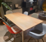 Duus & Møller  Norèll Ausziehtisch rechteckig Eiche geseift, L: 160 cm / T: 80 cm