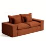 Kave Home Kave Home Anarela - 2-Sitzer Sofa B: 240 cm , Terrakotta
