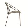 Kave Home Stapelbarer Outdoor-Stuhl Atrani von Kave Home Taupe
