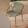 Kave Home Stapelbarer Outdoor-Stuhl Atrani von Kave Home Grün
