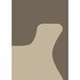 MAANA STUDIOS Teppich EF-DC014 von Maana Studios L: 140 cm / B: 100 cm, Brown