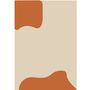 MAANA STUDIOS Teppich EF-DC015 von Maana Studios L: 170 cm / B: 120 cm, Burnt Sienna