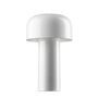 Flos Tischleuchte Bellhop Unplugged von Flos Weiss