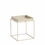 HAY Living Tray Table Warm Beige, B: 30 cm / T: 30 cm / H: 34 cm 