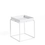 HAY Living Tray Table Weiss, B: 30 cm / T: 30 cm / H: 34 cm 