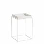HAY Living Tray Table Weiss, B: 30 cm / T: 30 cm / H: 44 cm