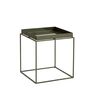 HAY Living Tray Table Olivgrün, B: 40 cm / T: 40 cm / H: 44 cm 