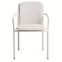 Kave Home Stapelbarer Outdoor Stuhl Linosa von Kave Home Ecru