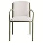 Kave Home Stapelbarer Outdoor Stuhl Linosa von Kave Home Grün