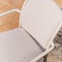 Kave Home Stapelbarer Outdoor Stuhl Linosa von Kave Home Ecru