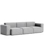 HAY Living 3-Sitzer Sofa Mags Soft Low Armrest Combination 1 von Hay 130 - Hallingdal