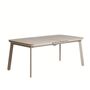Kave Home Ausziehbarer Outdoor Tisch Izola von Kave Home B: 185 - 235 cm, Taupe
