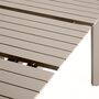 Kave Home Ausziehbarer Outdoor Tisch Izola von Kave Home B: 220 - 280 cm, Taupe