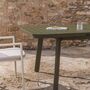 Kave Home Ausziehbarer Outdoor Tisch Izola von Kave Home B: 185 - 235 cm, Grün
