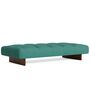 HAY Living Tagesbett Quilton Lift von HAY Walnuss Wasserbasis Lackiert, Naveli - 953 / Walnuss Lackiert
