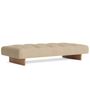 HAY Living Tagesbett Quilton Lift von HAY Walnuss Wasserbasis Lackiert, Turf - Sand / Eiche Lackiert