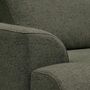 Kave Home 2-Sitzer Sofa Karin in Chenille von Kave Home Walnuss / Austin - Dunkelgrün