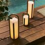 Kave Home Grosse tragbare Tischlampe Leros von Kave Home Grün