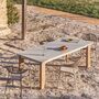 Kave Home Set Ausziehtisch Livorno und 6 Stühle Alimia von Kave Home Ecru / Natur