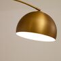 Kave Home Stehleuchte Madali von Kave Home Brass / Marmor weiss