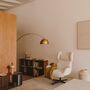 Kave Home Stehleuchte Madali von Kave Home Brass / Marmor weiss