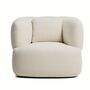 Kave Home Sessel mit Kissen Martina von Kave Home EcruKave Home Sessel mit Kissen Martina von Kave Home Ecru
