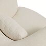 Kave Home Sessel mit Kissen Martina von Kave Home Ecru
