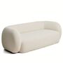 Kave Home 3 Sitzer Sofa Martina von Kave Home Ecru