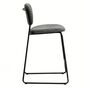 Kave Home Stapelbarer Hocker Meli von Kave Home Dunkelgrau