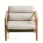Kave Home Sessel Menfi von Kave Home Grün / Beige